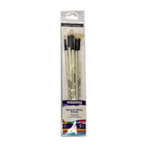 Daler Rowney Graduate Brush Long Handle Natural Bristle Bright Brush LH Set - Al Masam Stationery LLC